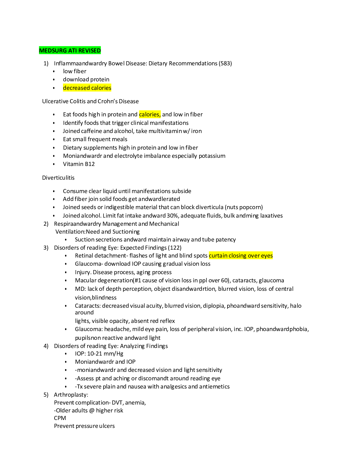 Preview image for MEDSURG ATI REVISED